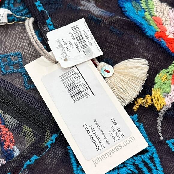 NWT Johnny Was Japera Embroidery Mesh
Maxi Dress - Picture 8 of 11